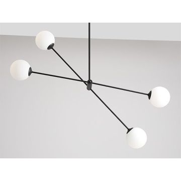 Aldex OHIO 1081PL_L1 Stropná lampa 4x40W/E14