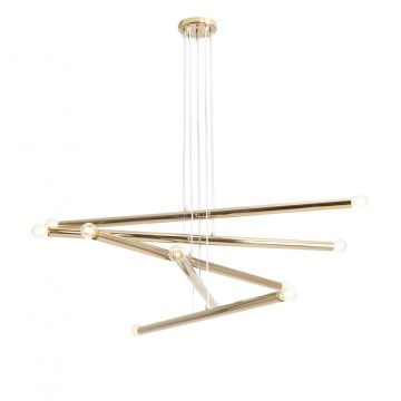 Aldex TUBO 1072M30 Závesná lampa 8x40W/E14