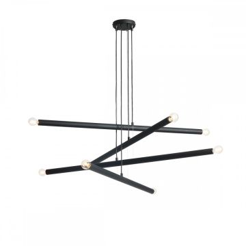 Aldex TUBO 1072P1 Závesná lampa 8x40W/E14
