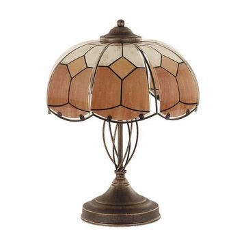 Alfa WITRAŻ 10658 Stolná lampa 2x40W/E14