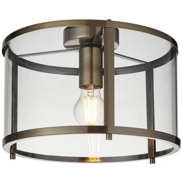 Endon Hopton 103112 Stropná lampa 1x10w/e27 ip20