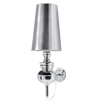 King Home QUEEN WALL 1018W2.CHROM Stena svietidlo 1x60W/E27 IP20