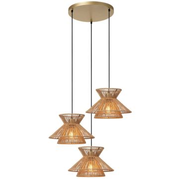 Lucide TASMAN 10420/03/72 Závesná lampa 3x60w/e27 ip20