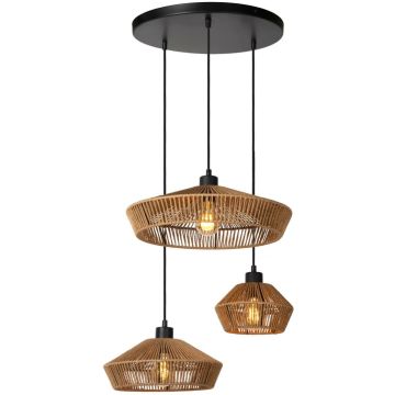 Lucide YUNKAI 10413/03/72 Závesná lampa 3x60w/e27 ip20