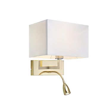 Markslojd SAVOY 106308 Stena svietidlo 2x60W/E27/ + LED 1x3W 485LM IP20