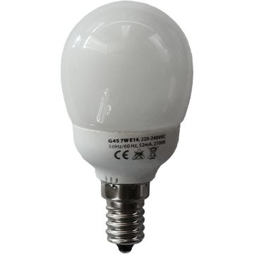 Prezent CFL BULBS 1074 BULB Žiarovka 7w/e14 2700k 290lm