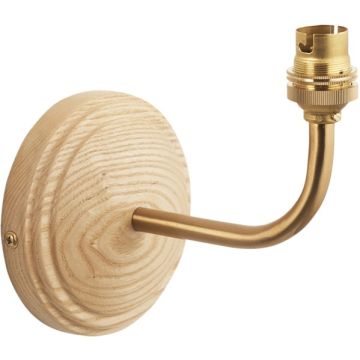 Endon Wood Arc 115076 Rameno na stenu 1x7w/b22 ip20