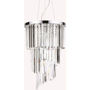 Ideal Lux CARLTON 117737 Závesná lampa 8x40W/E14 ip20