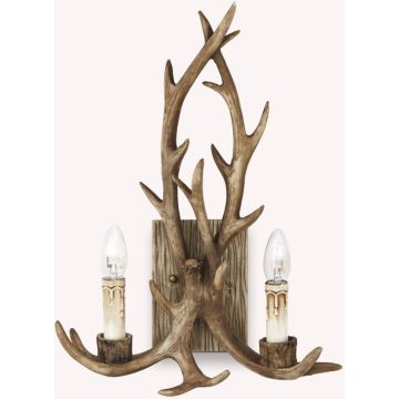 Ideal Lux CHALET 115511 Stena svietidlo 2x40W/E14 ip20