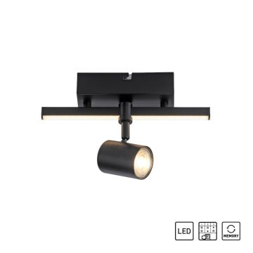Paul Neuhaus BARIK 6523-18 Bodové svetlo 2x4,5W|3W/GU10|LED 3000K 600LM IP20