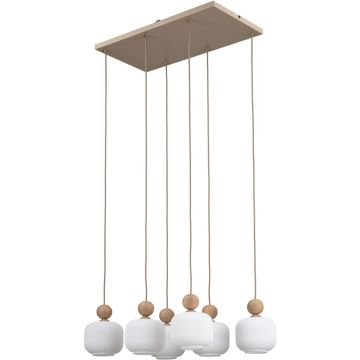 TK Lighting BALLO 11052 Závesná lampa 6x10W/E14 IP20
