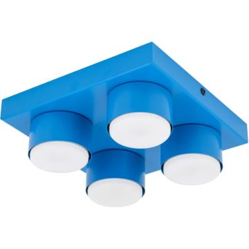 TK Lighting BRIX 11284 Stropná lampa 4x11W/gx53 IP20