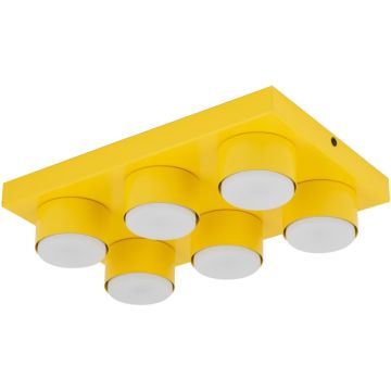 TK Lighting BRIX 11291 Stropná lampa 6x11W/gx53 IP20