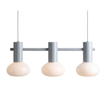 Aldex FLO 3 GREY S 7000E22_S Závesná lampa 3x10W/E14