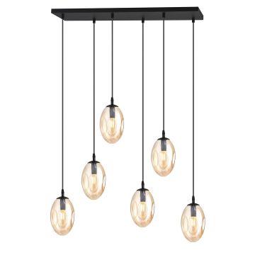 Emibig ASTRAL 1267/6 Závesná lampa 6x10W/E14 IP20