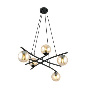 Emibig ESSA 1204/5 Závesná lampa 5x10W/E14 IP20