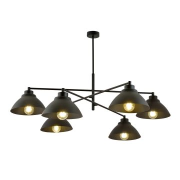 Emibig MAVERICK 1211/6 Stropná lampa 6x15W/E27 IP20