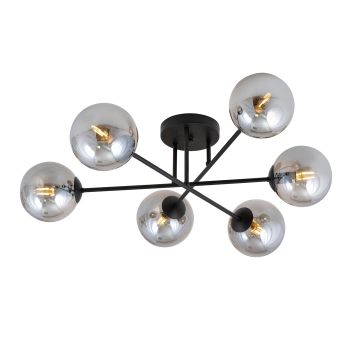 Emibig ROMA 1245/6 Stropná lampa 6x10W/E14 IP20