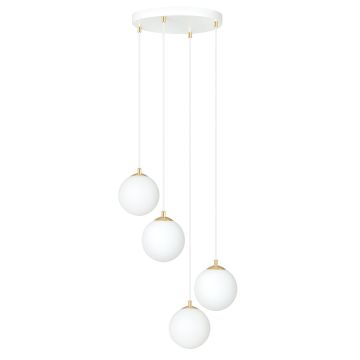 Emibig ROYAL 1244/4 Závesná lampa 4x10W/E14 IP20