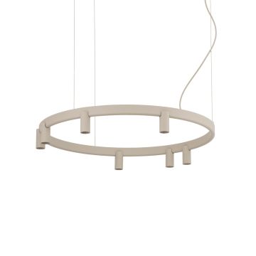 Nowodvorski FOURTY 12284 Závesná lampa 7x10W/GU10|6x9W/LED 3000K 710lm IP20