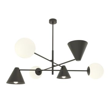 Emibig HERMES 1347/6 Stropná lampa 6x10W/E14 IP20