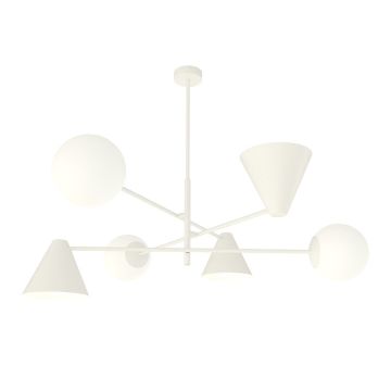 Emibig HERMES 1348/6 Stropná lampa 6x10W/E14 IP20