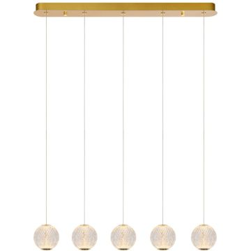 Lucide CINTRA 13499/21/60 Závesná lampa 1x21w/led 2700k 1300lm ip20