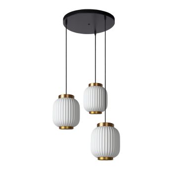 Lucide GOSSE 13435/03/31 Závesná lampa 3x40w/e27 ip20