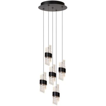 Lucide KLIGANDE 13496/36/30 Závesná lampa 5x7w/led 2700k 720lm ip20