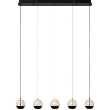 Lucide SENTUBAL 13498/25/30 Závesná lampa 5x5.3w/led 2700k 230lm ip20