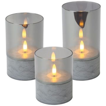 Lucide VELAS 13500/03/65 Stolná lampa 1x0.2w/led ip20