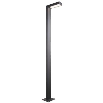 Norlys ASKER POLE 1363GR Svietnik 1x18W/LED 3000K 1710LM IP65