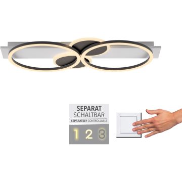 Paul Neuhaus TROOPER 14552-16 Stropná lampa 4x40W/LED 3000k 6400lm ip20