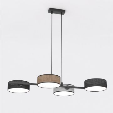 Emibig DRUMZ 1566/4 Závesná lampa 4x10W/E14 IP20