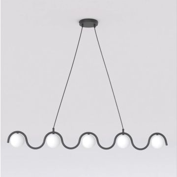 Emibig SINUS 1582/5 Závesná lampa 5x8W/G9 IP20