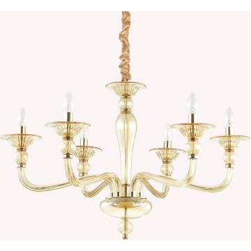 Ideal Lux DANIELI 159942 Žiarovka 6x40W/E14 ip20