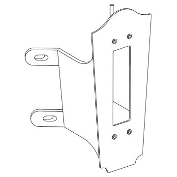 Norlys ACCESSORIES 152B Držiak na rohovú montáž