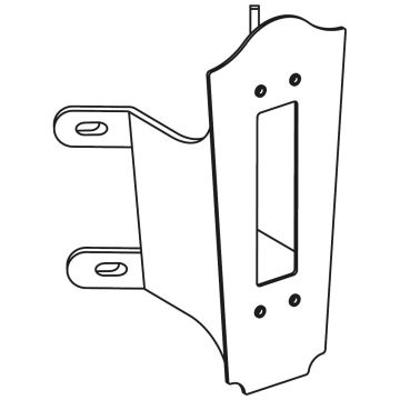 Norlys ACCESSORIES 152W Držiak na rohovú montáž