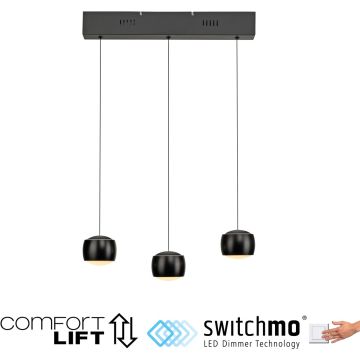 Paul Neuhaus BALLINI 15261-18 Závesná lampa 3x22W/LED 3000k 2400lm ip20