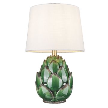 Cosmolight ARTI T01736BR-WH Stolná lampa 1x40W/E27 ip20
