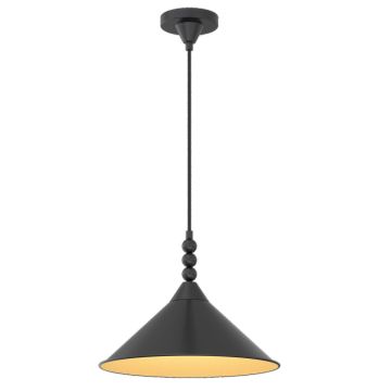Cosmolight ASHFORD P01517BK Závesná lampa 1x40W/E27 ip20