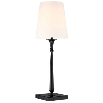 Cosmolight AUSTIN T01241BK-WH Stolná lampa 1x40W/E27 IP20