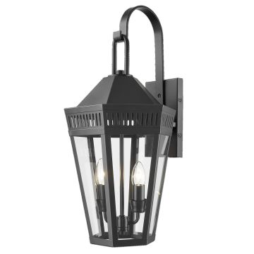 Cosmolight FUNCHAL W02101BK Stena svietidlo 2x40W/E14 ip23