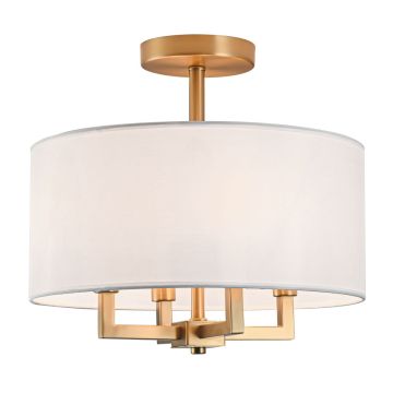 Cosmolight LILLE C04913BR-WH Stropná lampa 4x40W/E14 IP20