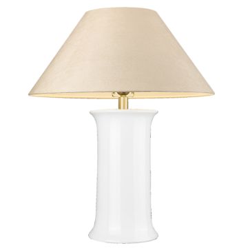 Cosmolight MONROE T01869BR-WH Stolná lampa 1x40W/E27 ip20