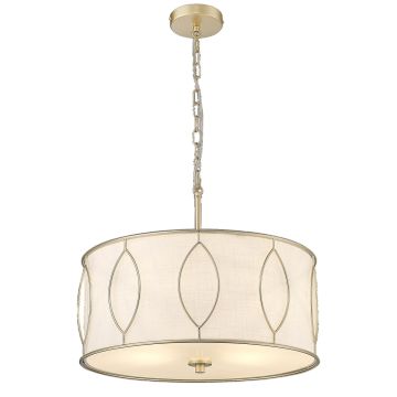 Cosmolight NORFOLK P04576AM-WH Závesná lampa 4x40W/E27 ip20