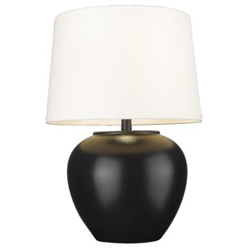 Cosmolight ROSETTE T01876BK-WH Stolná lampa 1x40W/E27 ip20