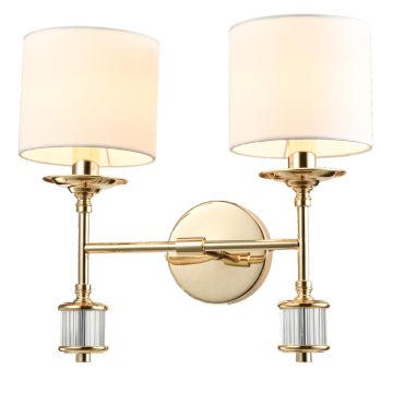 Cosmolight SUTTON W02415AU-WH Stena svietidlo 2x25W/E14 ip20