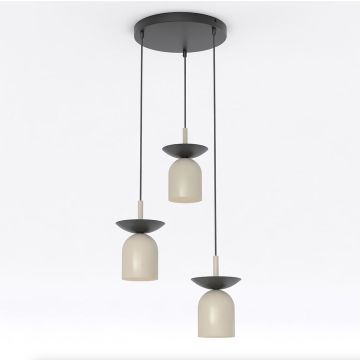 Emibig EGO 1612/3PREM Závesná lampa 3x10W/E14 IP20