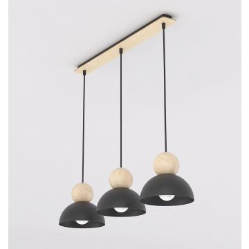 Emibig KAKI 1676/3 Závesná lampa 3x15W/E27 IP20